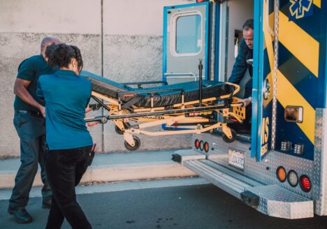 What happens medically in the hours after a traumatic brain injury?